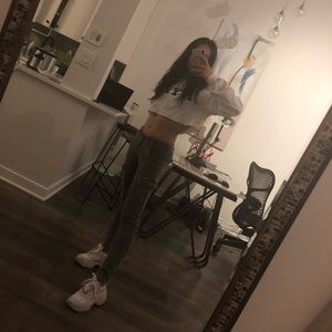 J Brand 1229 Skinny Pants in Vintage Olive